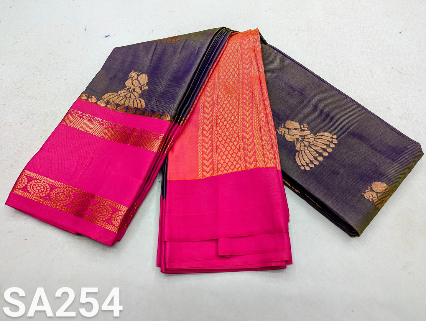 Fancy Kuttu Border SOFT SILK Sarees