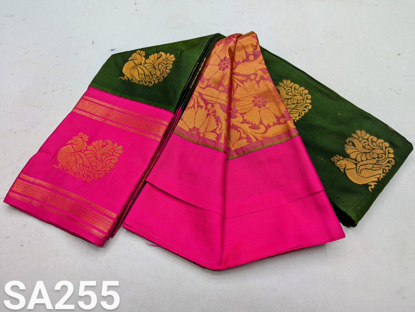 Fancy Kuttu Border SOFT SILK Sarees