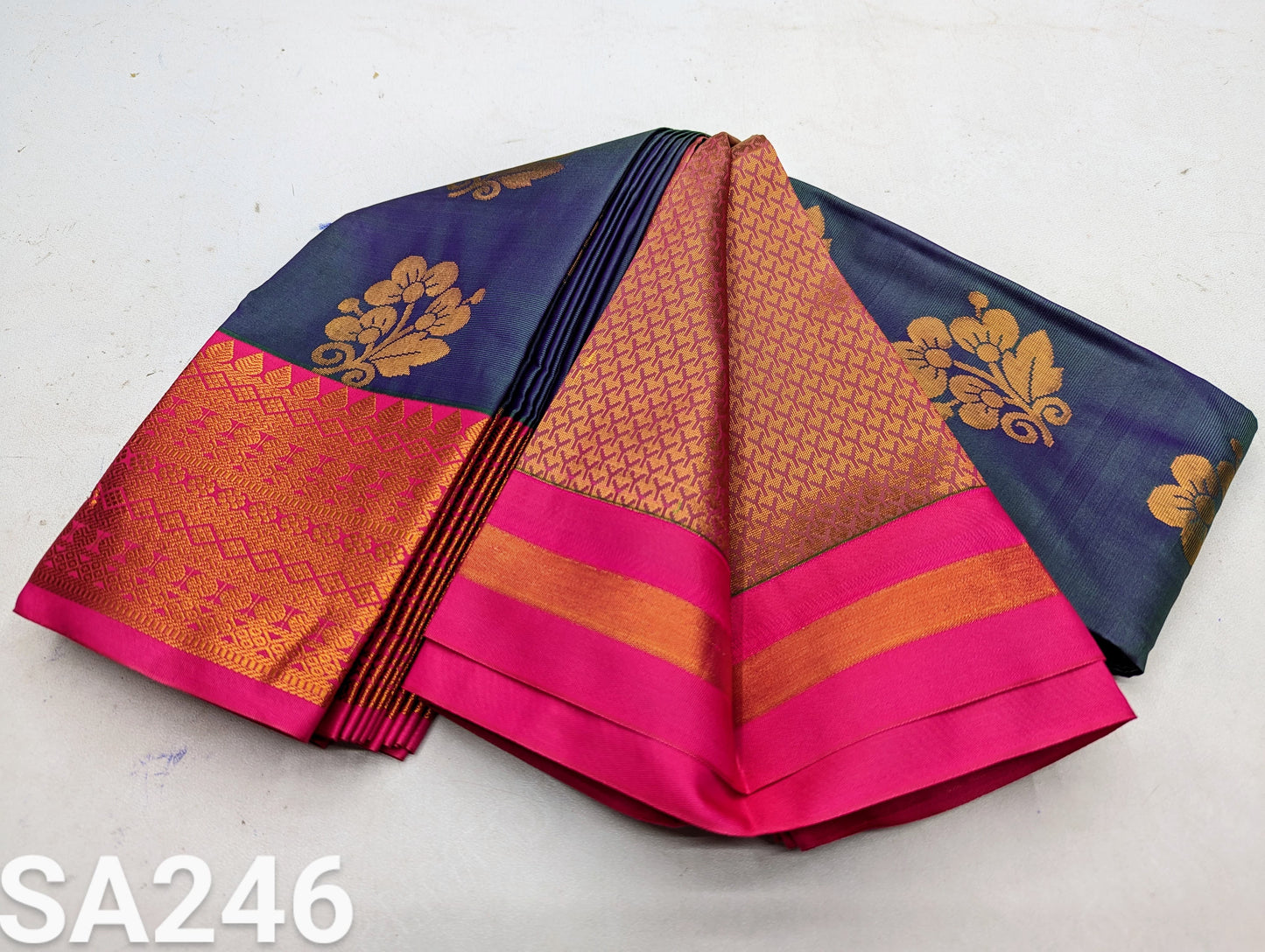 Fancy Kuttu Border SOFT SILK Saree