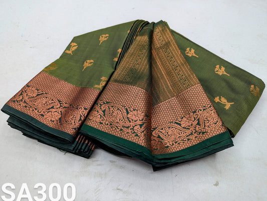 Fancy Border SOFT SILK Sarees _