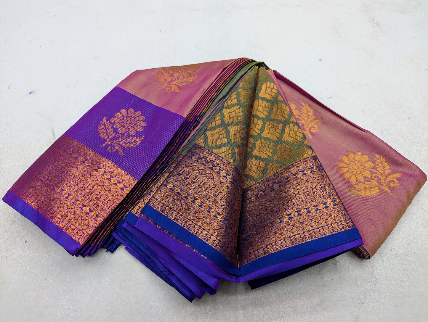 Fancy Border SOFT SILK Sarees _