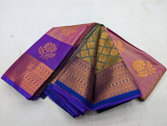 Fancy Border SOFT SILK Sarees _