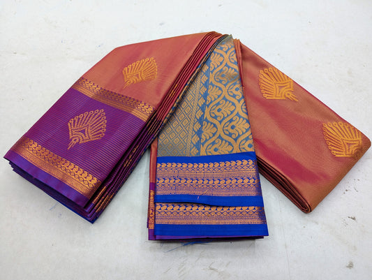 _Fancy Border SOFT SILK Sarees