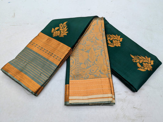 _Fancy Border SOFT SILK Sarees _