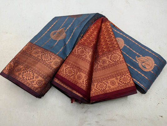 Fancy Border SOFT SILK Sarees _🌺