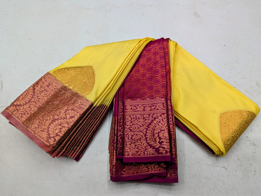 fancy Border SOFT SILK Sarees