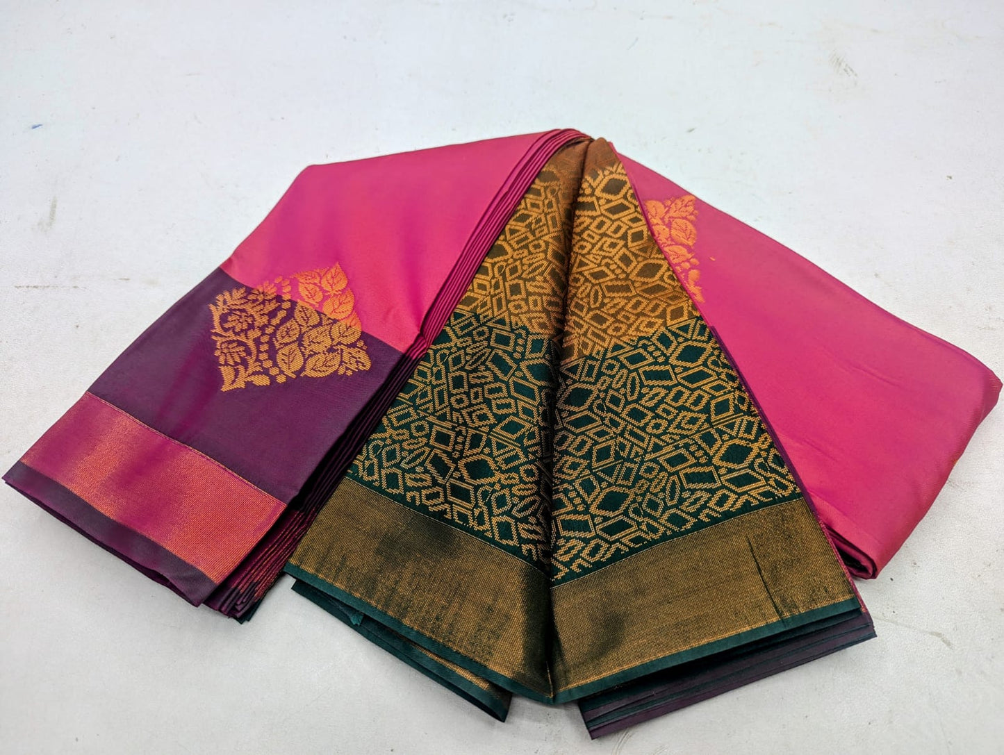 Fancy Border SOFT SILK Sarees