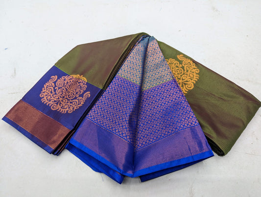 Fancy Border SOFT SILK Sarees