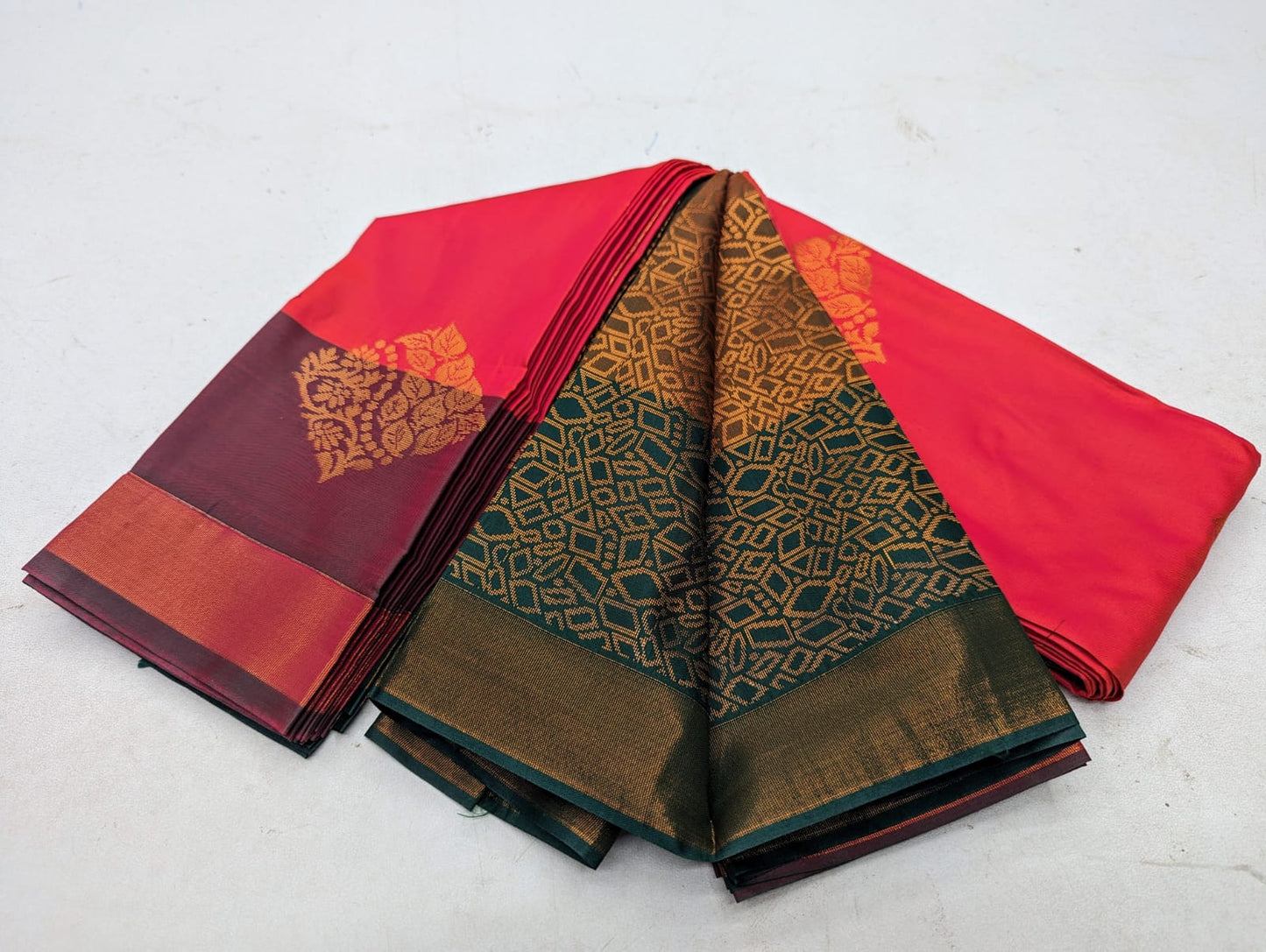 Fancy Border SOFT SILK Sarees