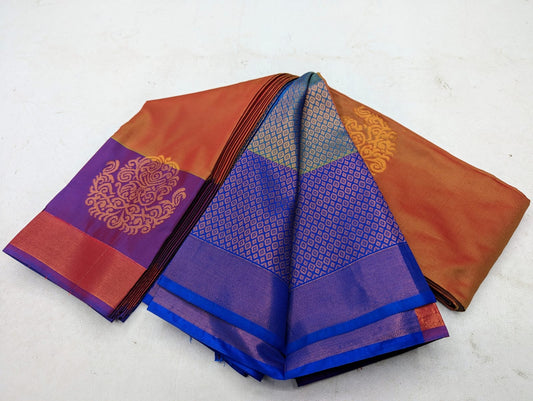 Fancy Border SOFT SILK Sarees