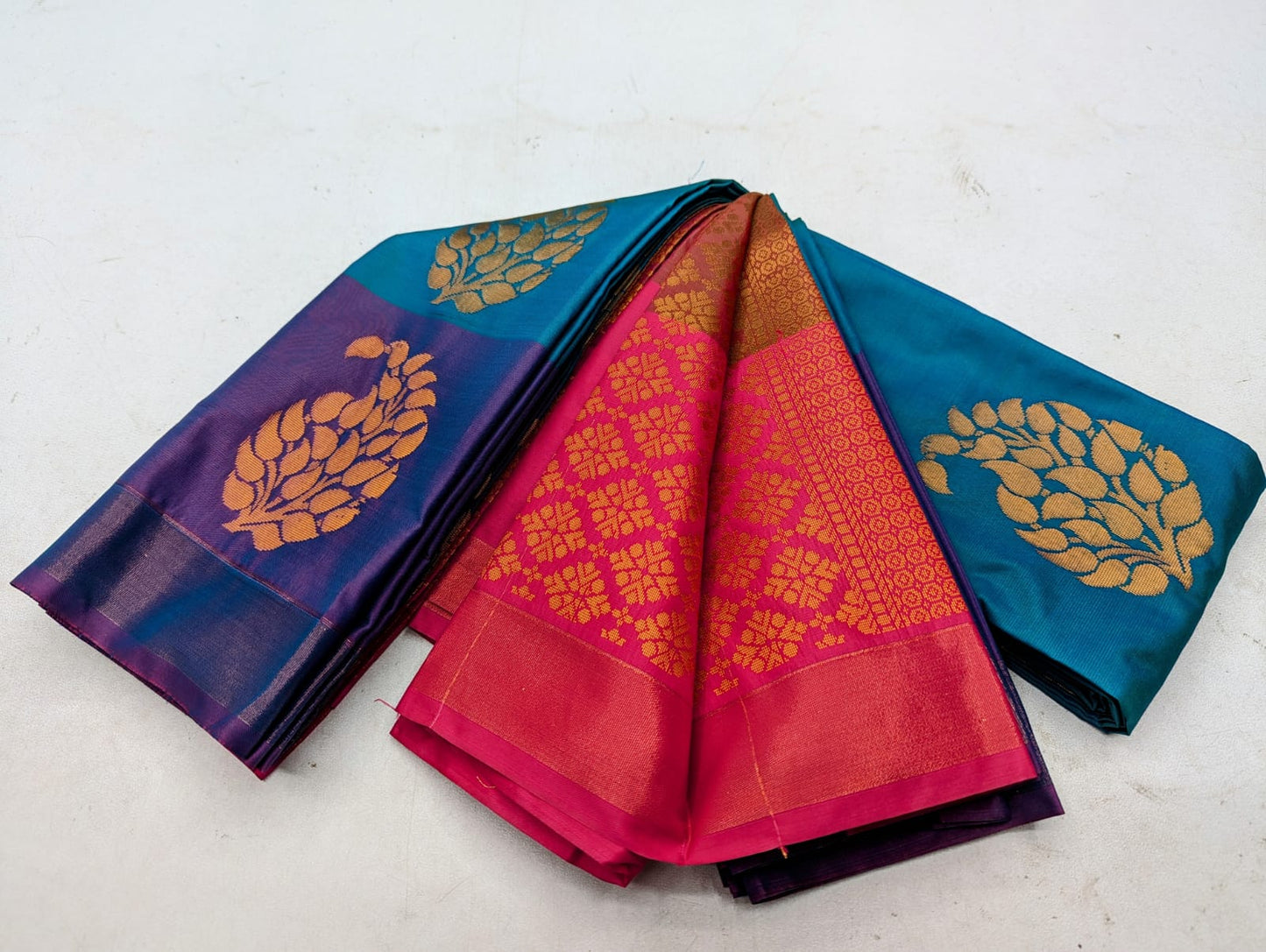 Fancy Border SOFT SILK Sarees