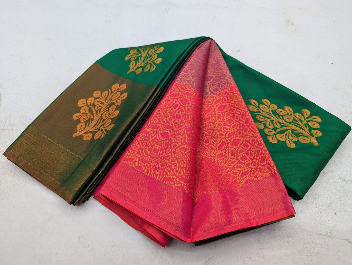 Fancy Border SOFT SILK Sarees