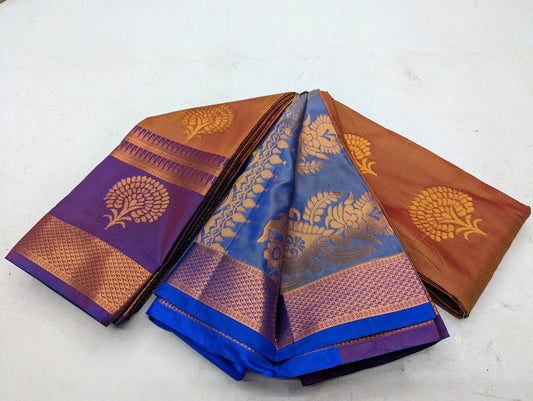 Fancy Border SOFT SILK Sarees