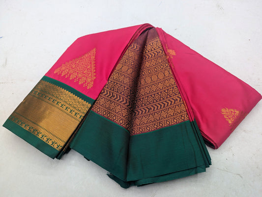 kuttu Border SOFT SILK Sarees