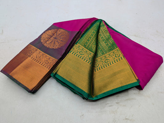 🌺 _Fancy Border SOFT SILK Sarees _🌺