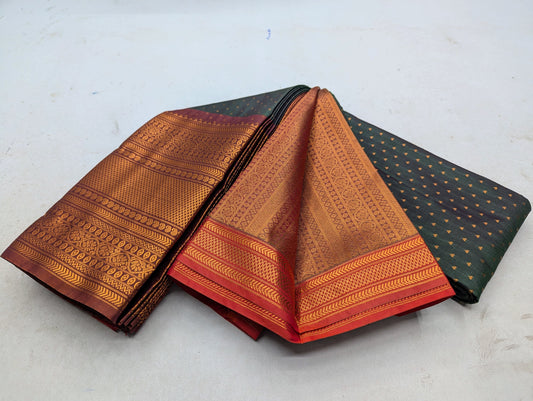 Fancy Big Border SOFT SILK Sarees