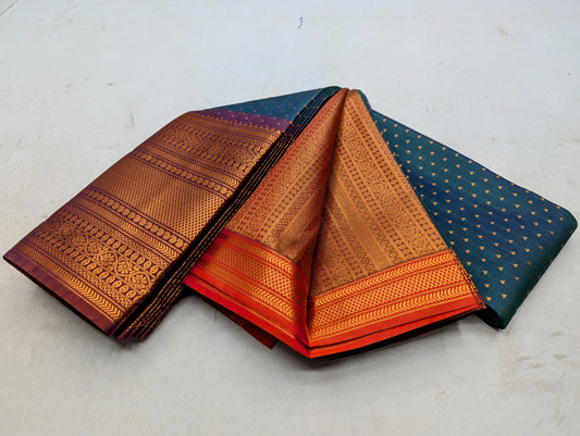 _Fancy Big Border SOFT SILK Sarees