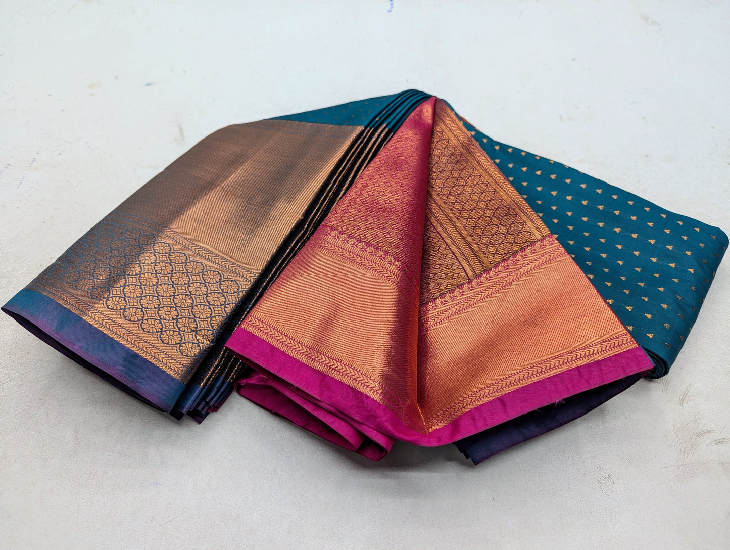 _Fancy Big Border SOFT SILK Sarees