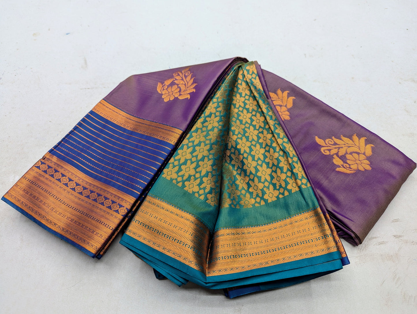 Fancy Border SOFT SILK Sarees