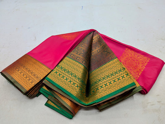 Fancy Border SOFT SILK Sarees