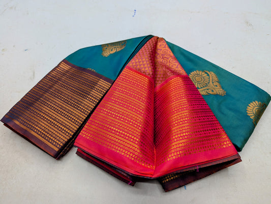 Fancy Border SOFT SILK Sarees