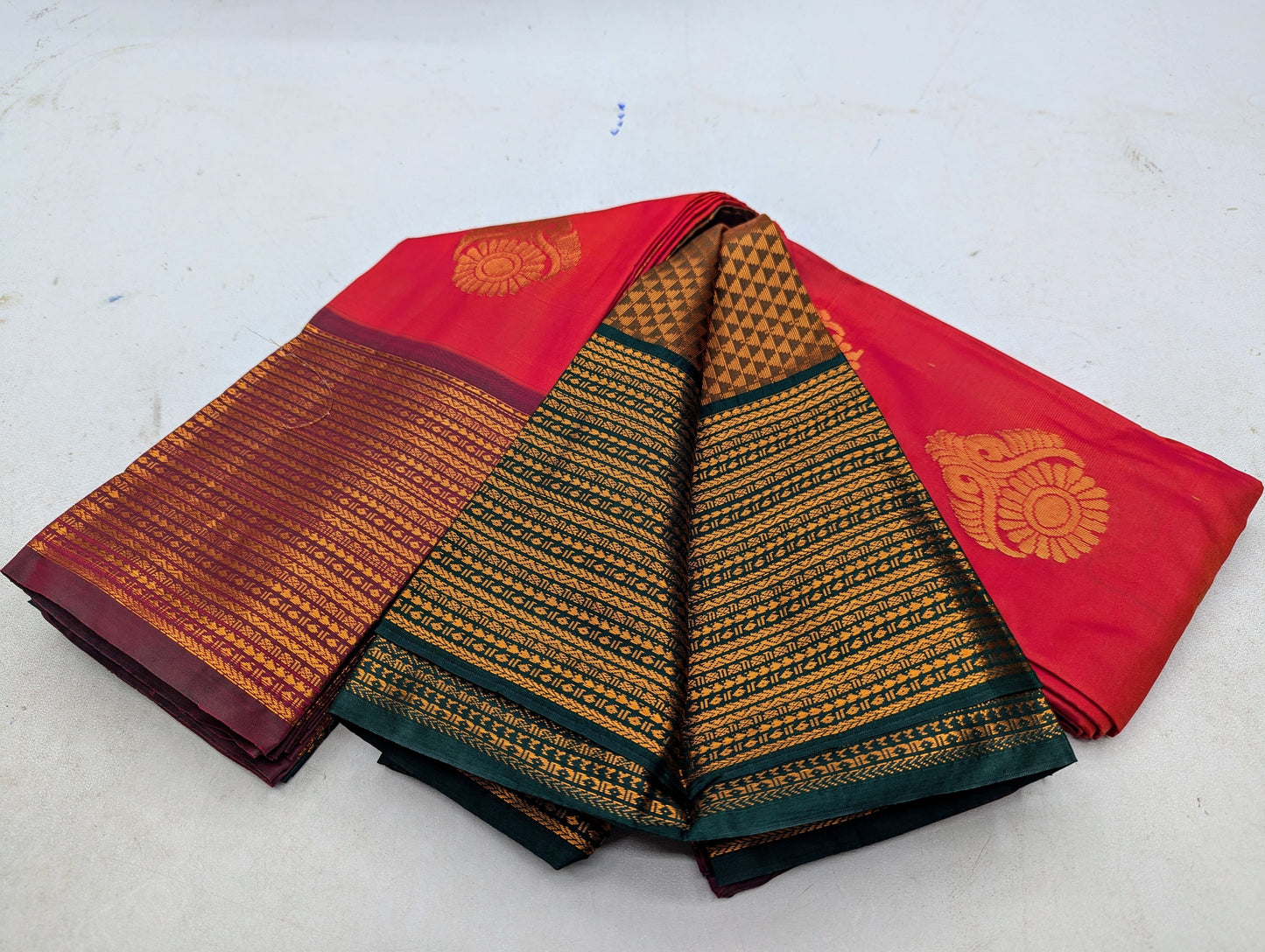 Fancy Border SOFT SILK Sarees