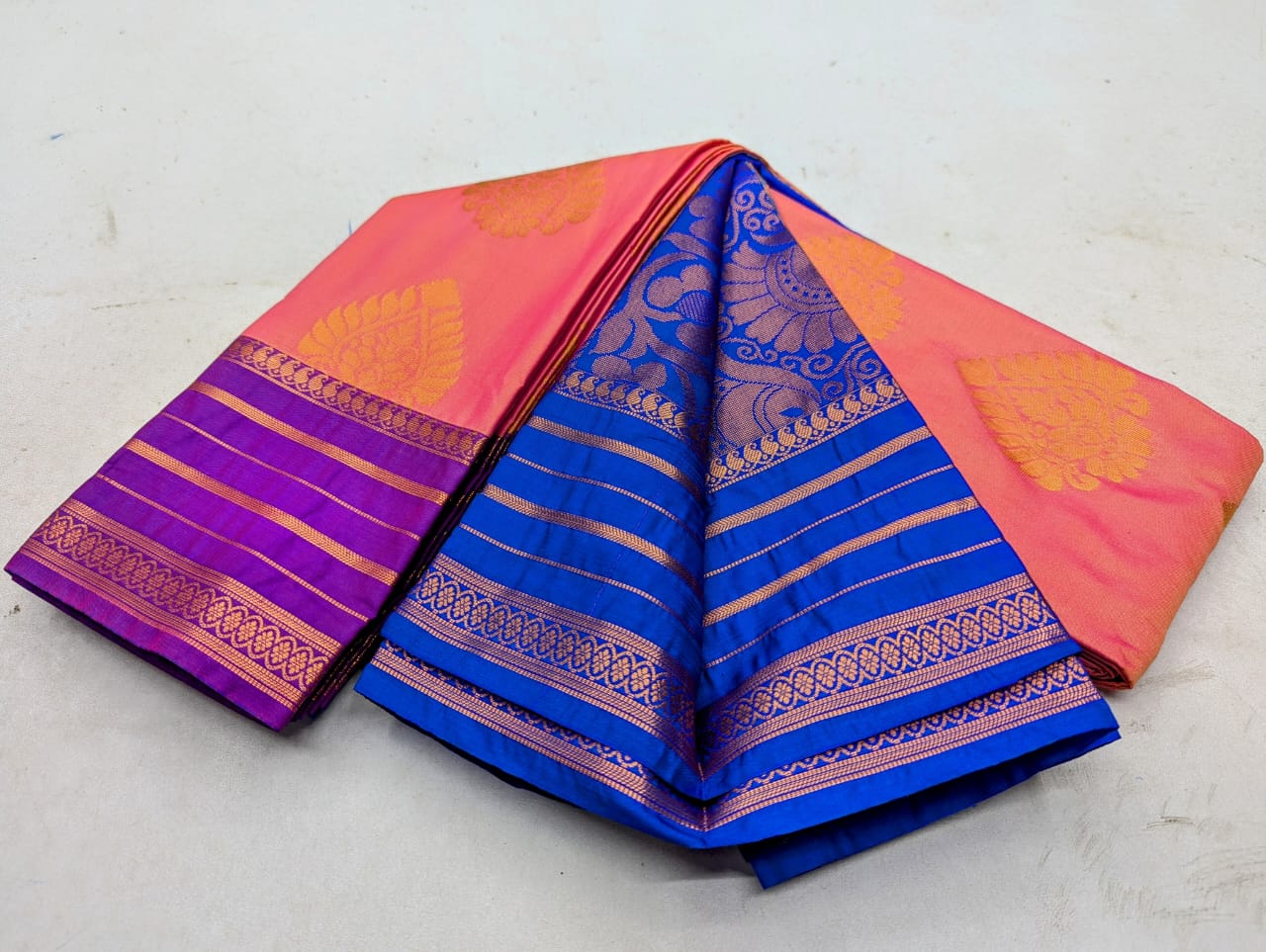 Fancy Border SOFT SILK Sarees