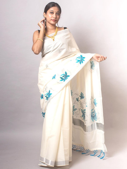 Traditional ONAM Kasavu Collection  KERALA COTTON