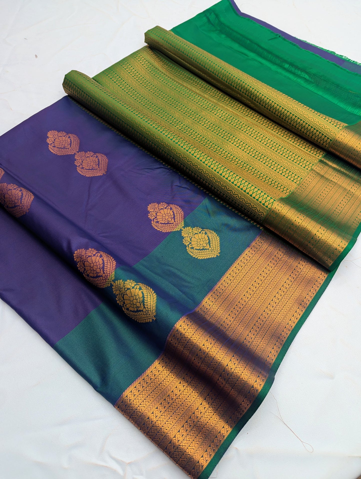 Fancy Border SOFT SILK Sarees