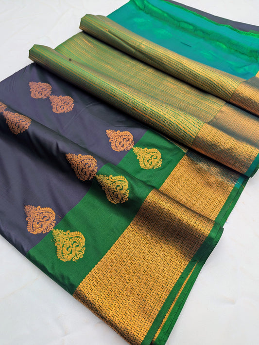 Fancy Border SOFT SILK Sarees