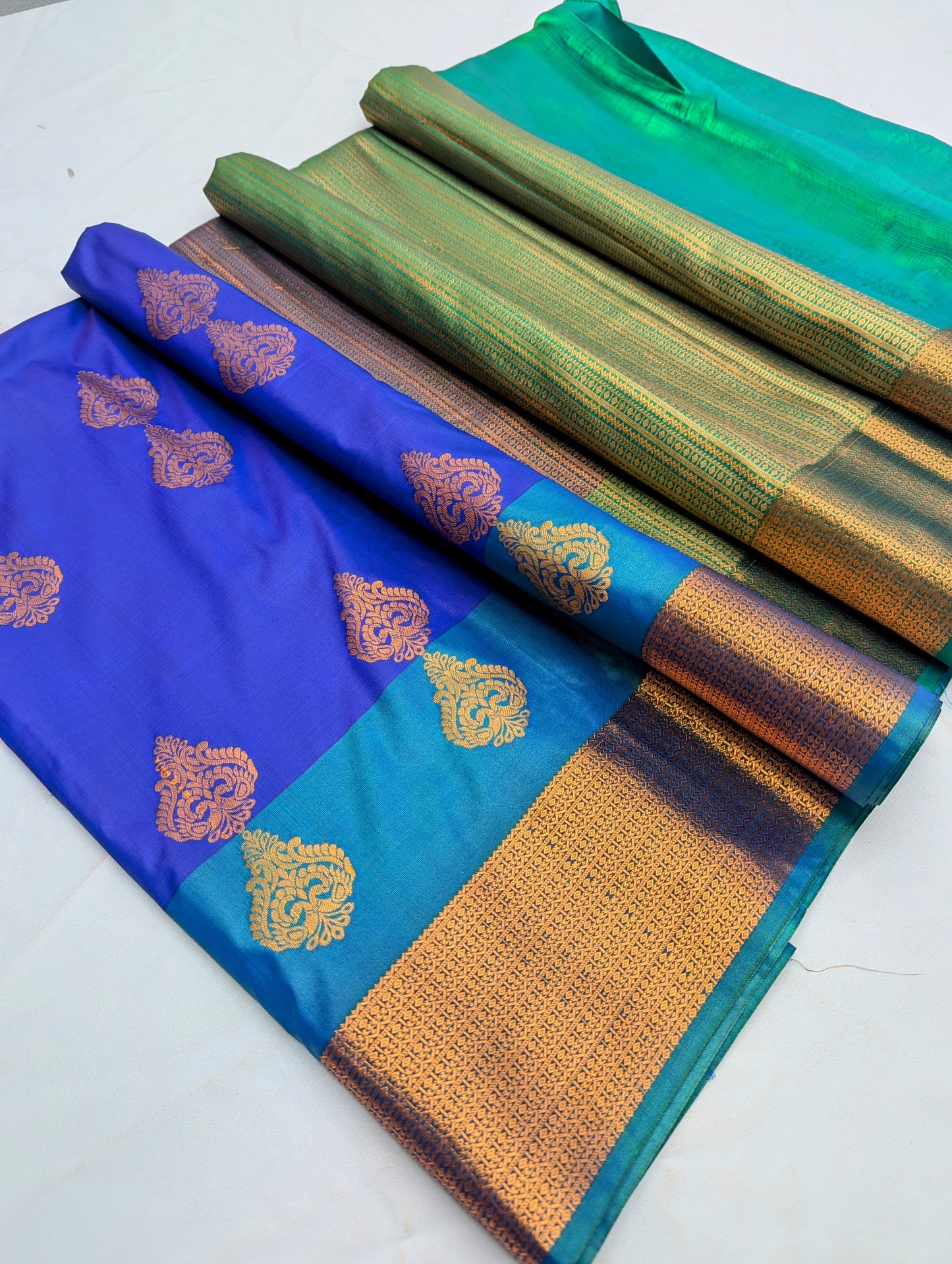 Fancy Border SOFT SILK Sarees