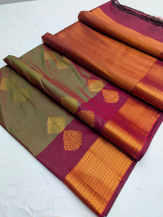 Fancy Border SOFT SILK Sarees