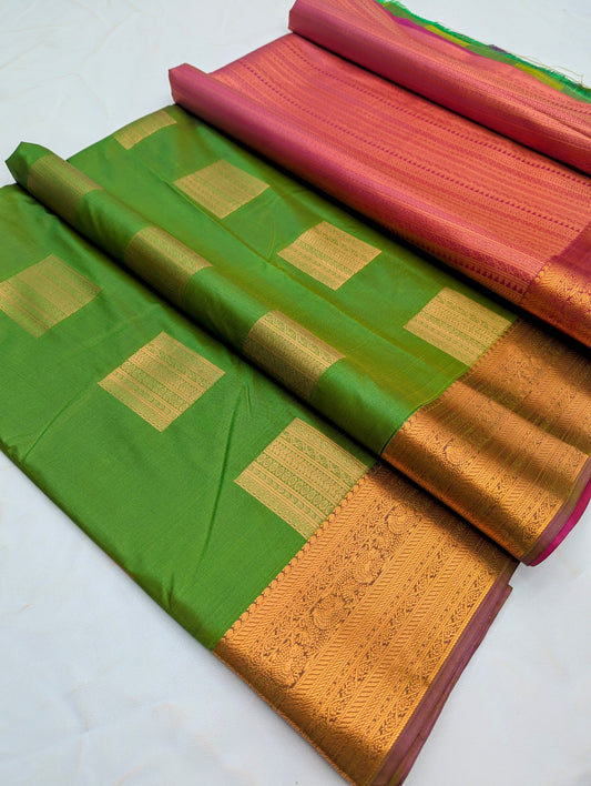 Fancy Border SOFT SILK Sarees