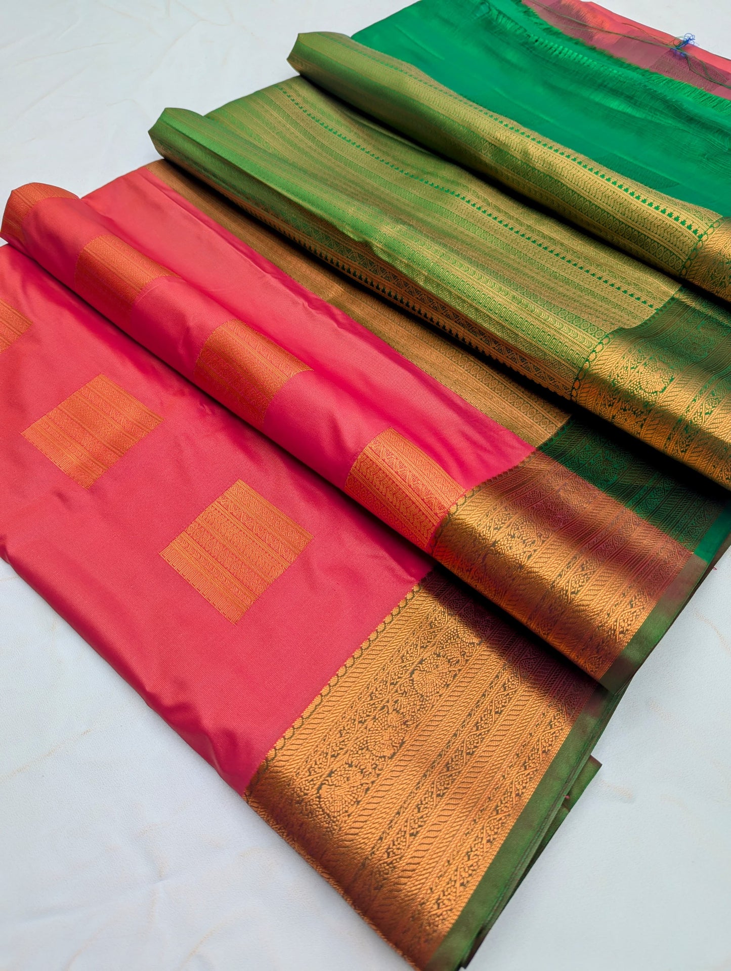 Fancy Border SOFT SILK Sarees