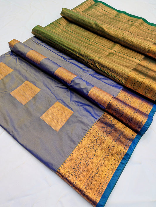 Fancy Border SOFT SILK Sarees