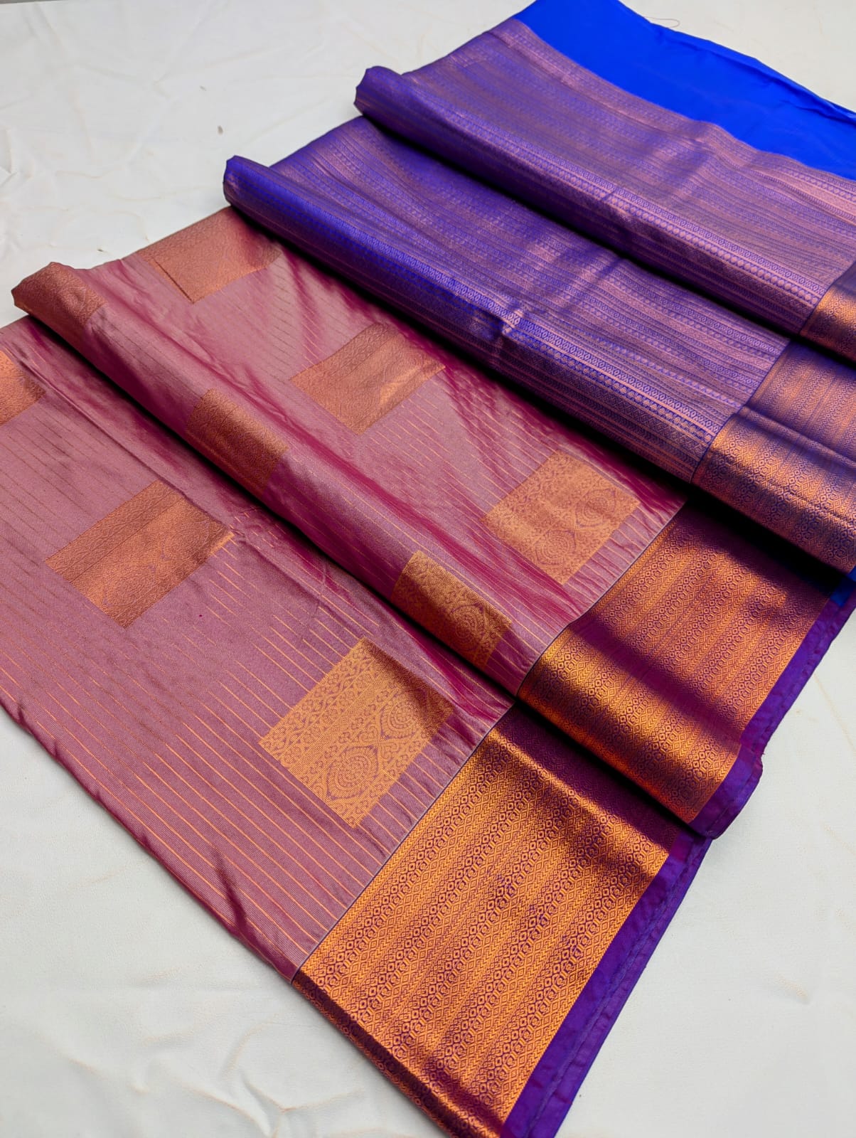 _Fancy Border SOFT SILK Sarees