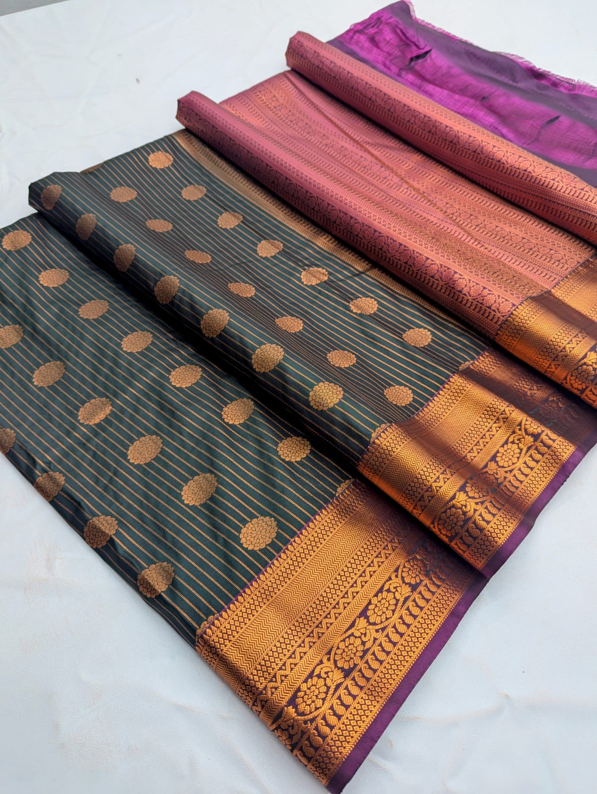 _Fancy Border SOFT SILK Sarees