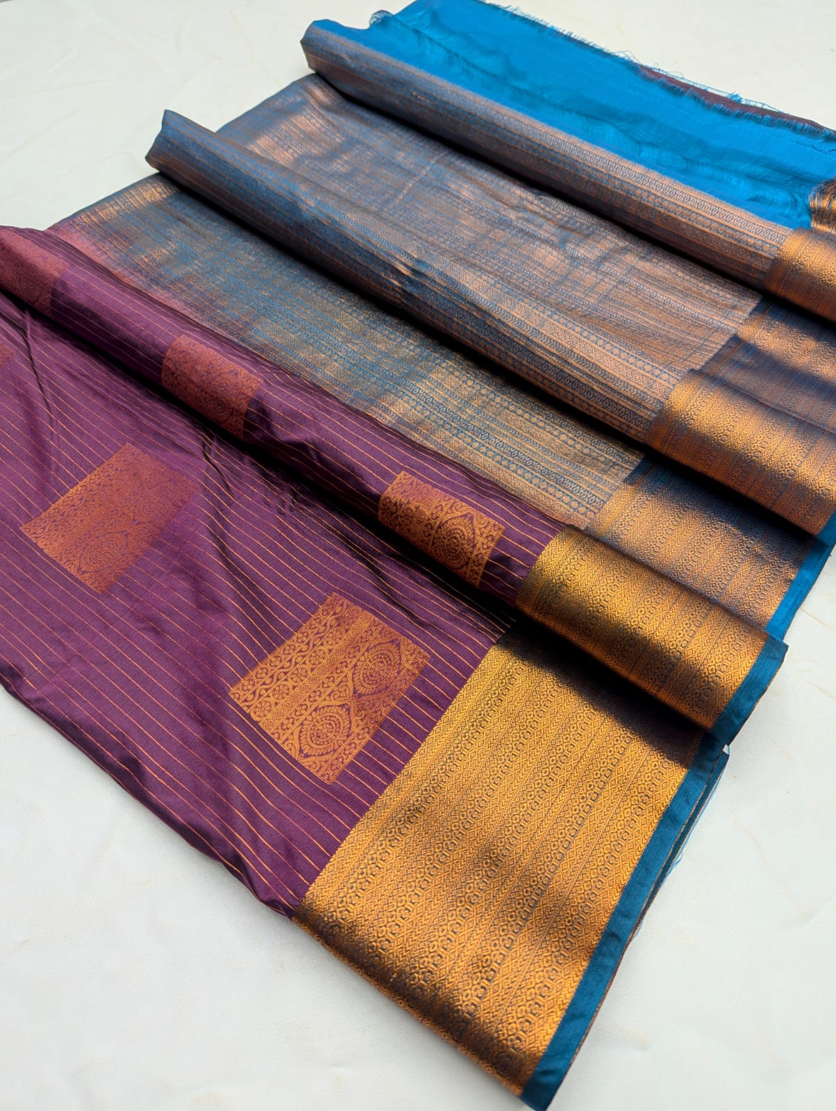 Fancy Border SOFT SILK Sarees