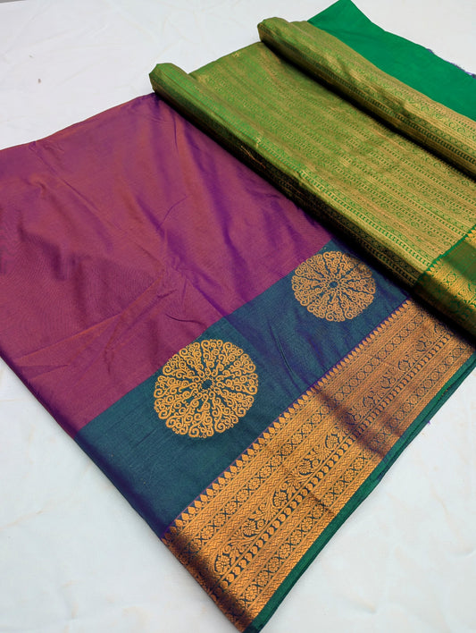 _Fancy Border SOFT SILK Sarees