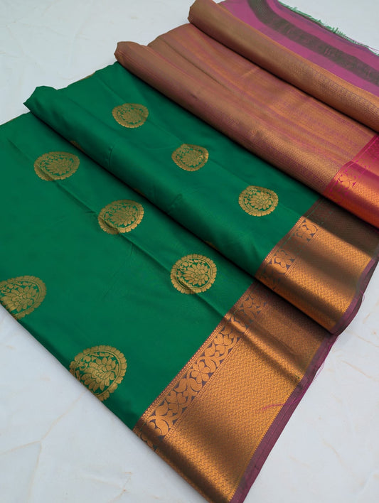 Fancy Border SOFT SILK Sarees