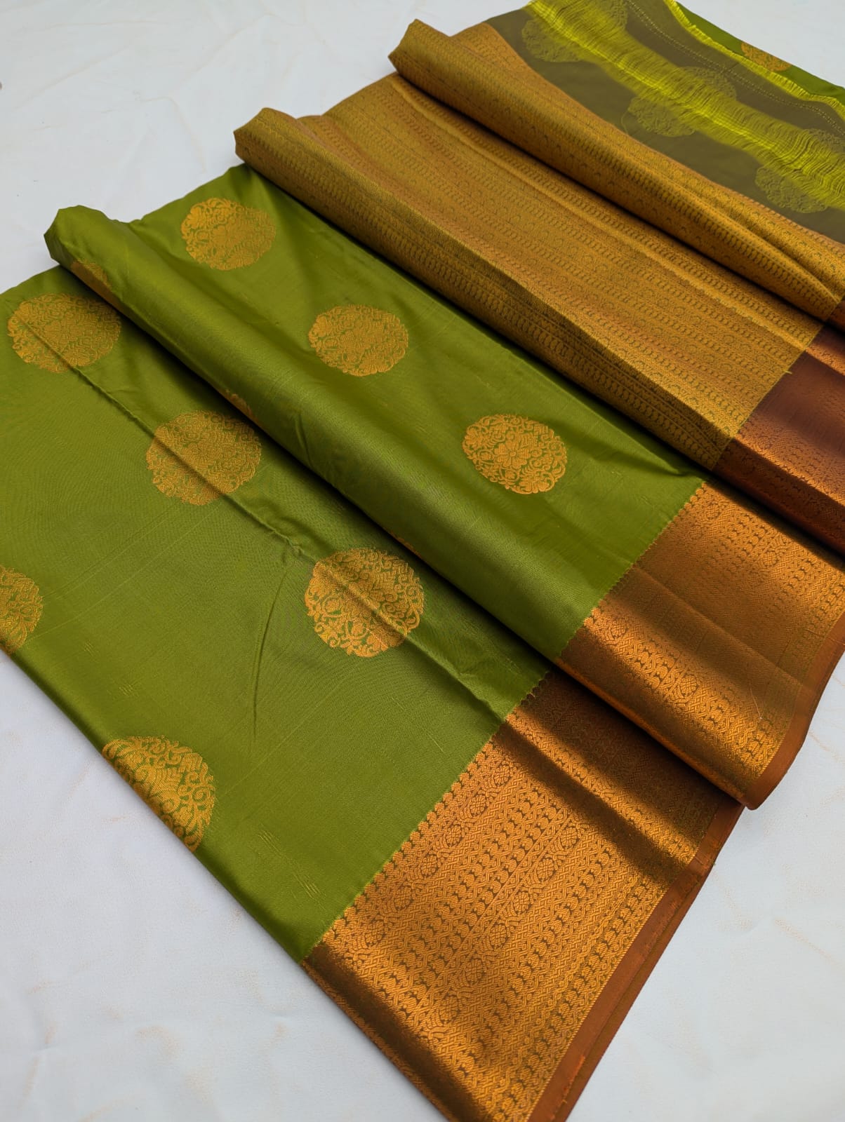 Fancy Border SOFT SILK Sarees