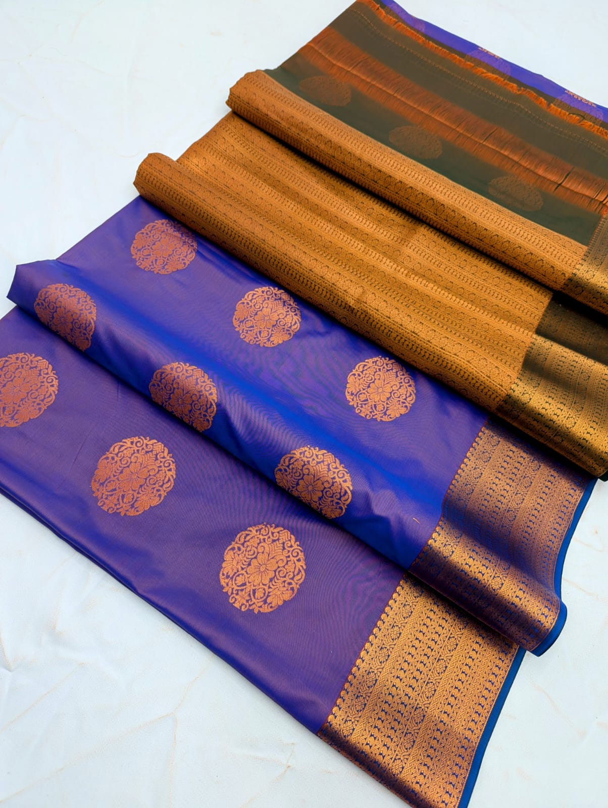 Fancy Border SOFT SILK Sarees