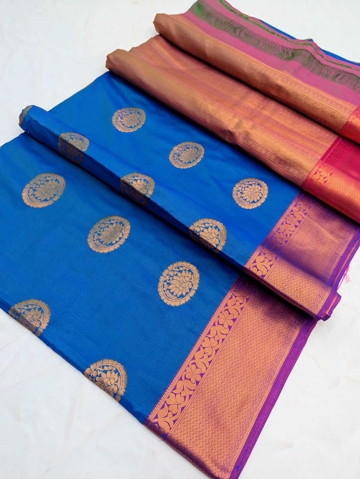 Fancy Border SOFT SILK Sarees