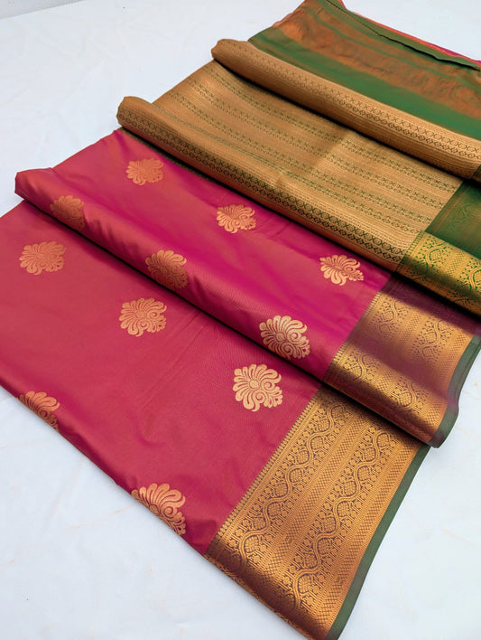 _Fancy Border SOFT SILK Sarees