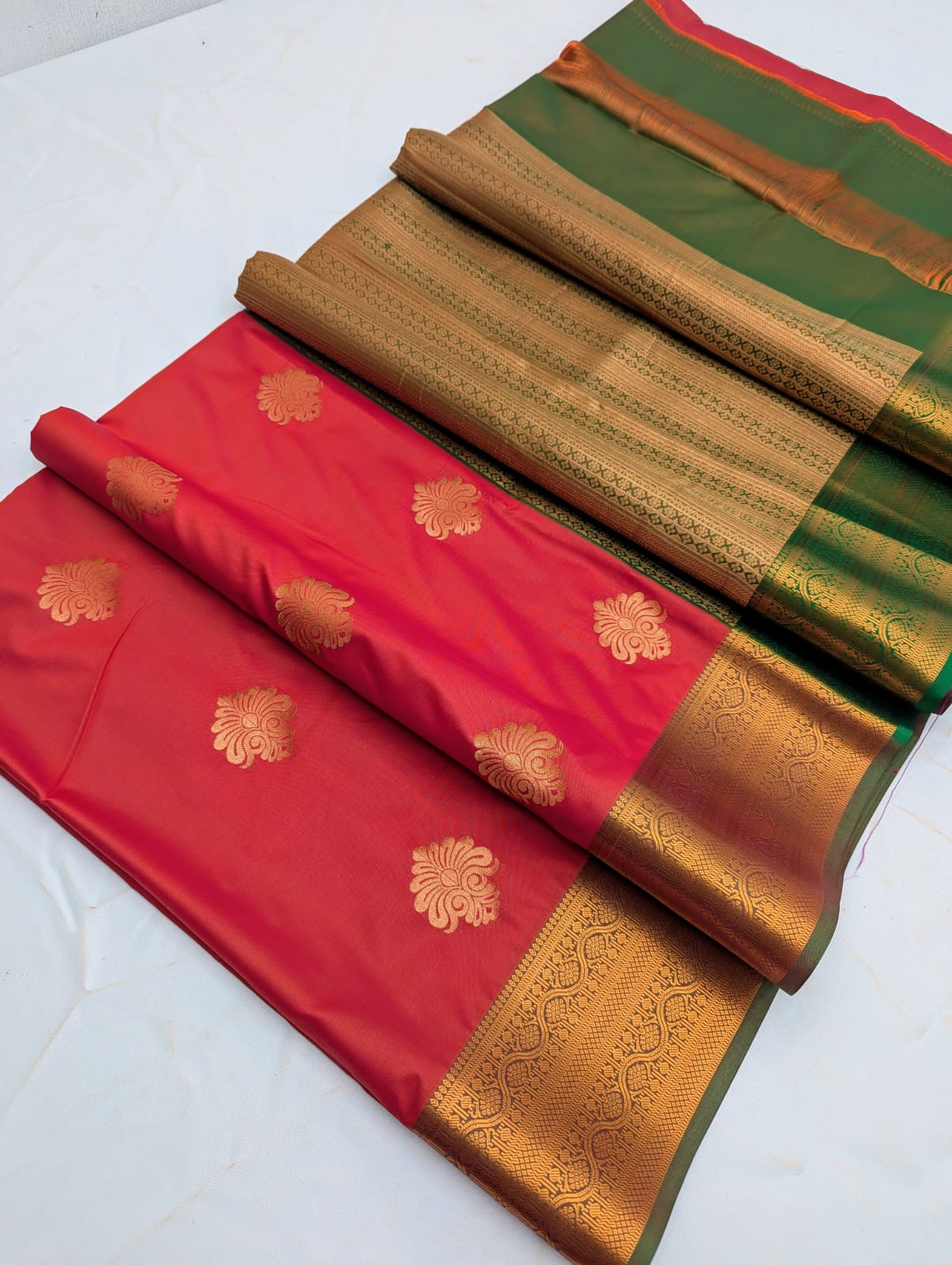 Fancy Border SOFT SILK Sarees