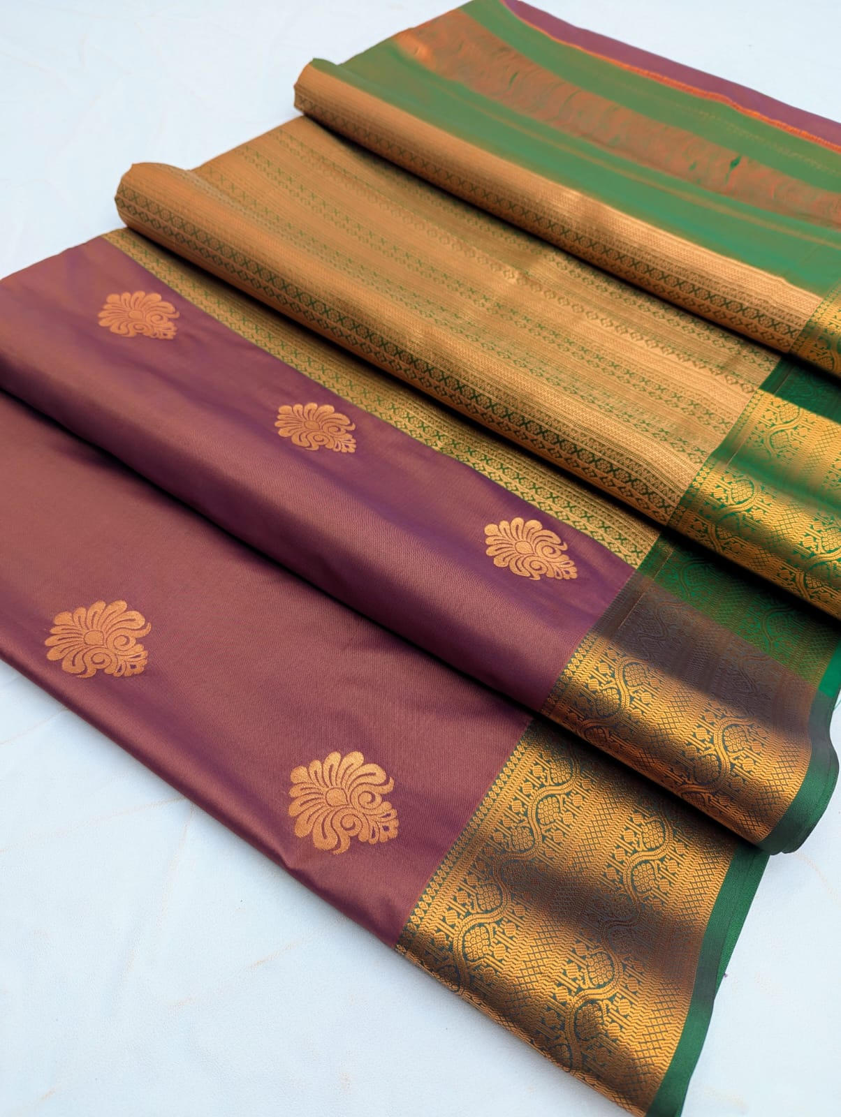 Fancy Border SOFT SILK Sarees