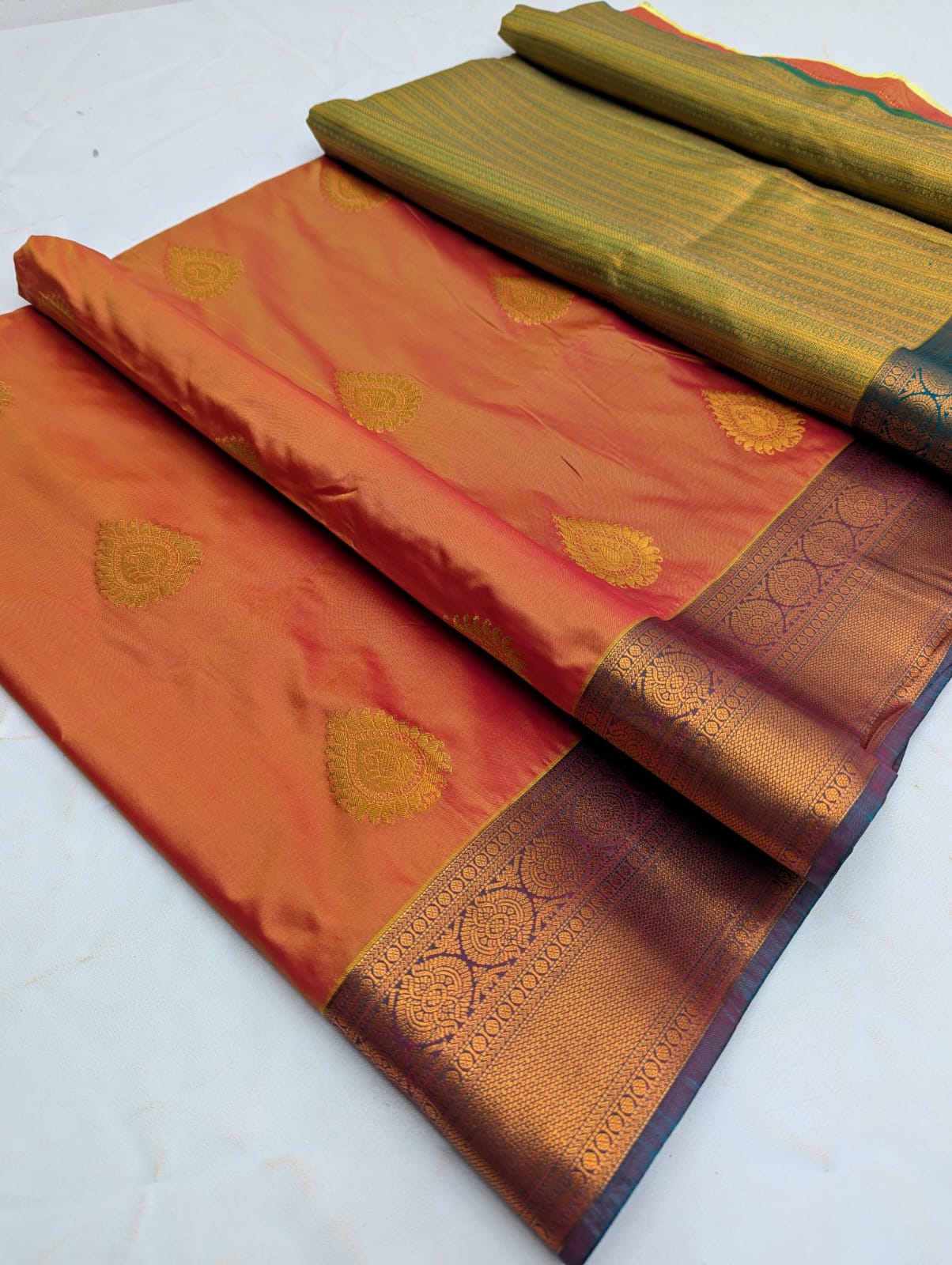 Fancy Border SOFT SILK Sarees