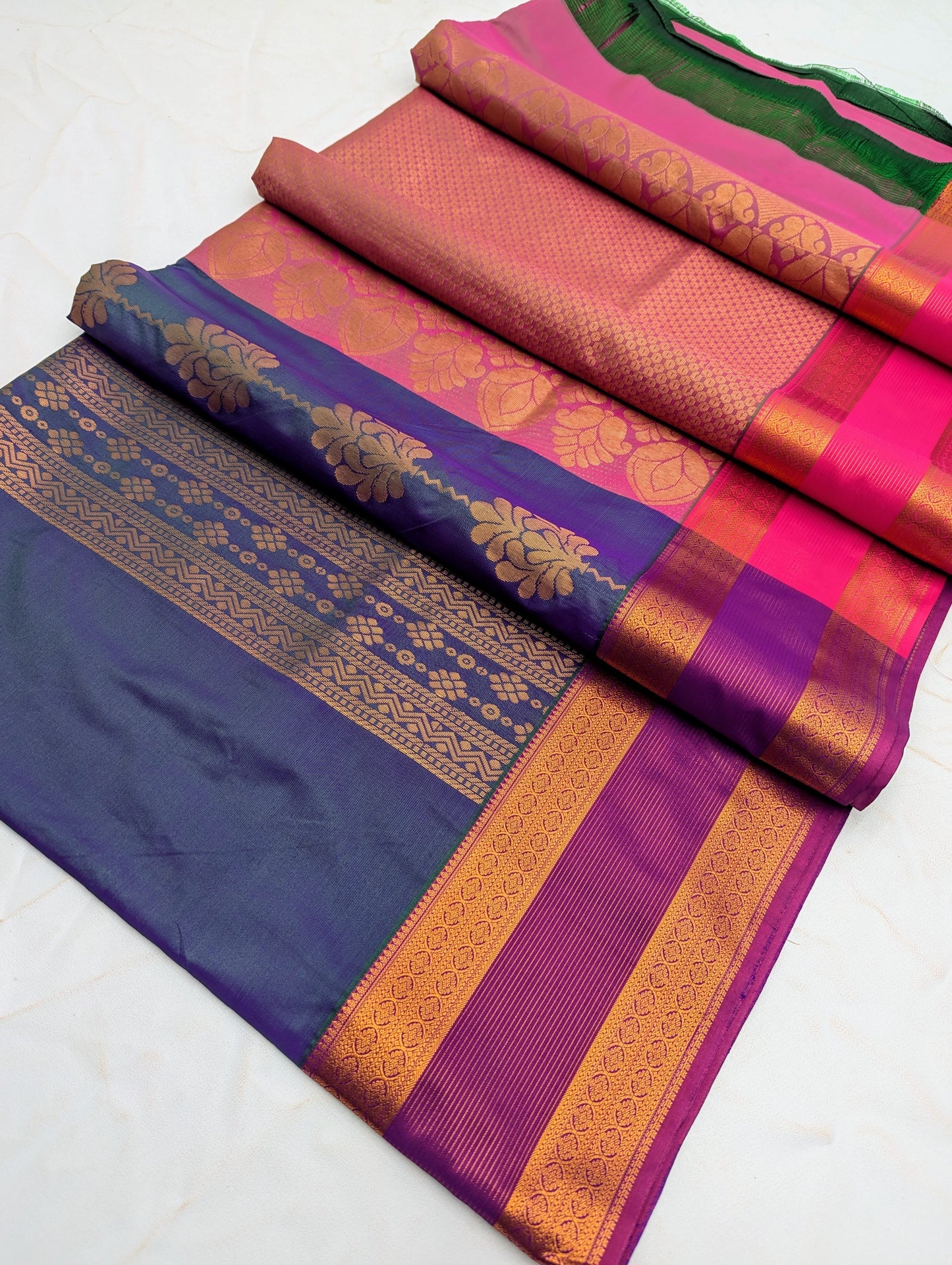 Fancy Border SOFT SILK Sarees _