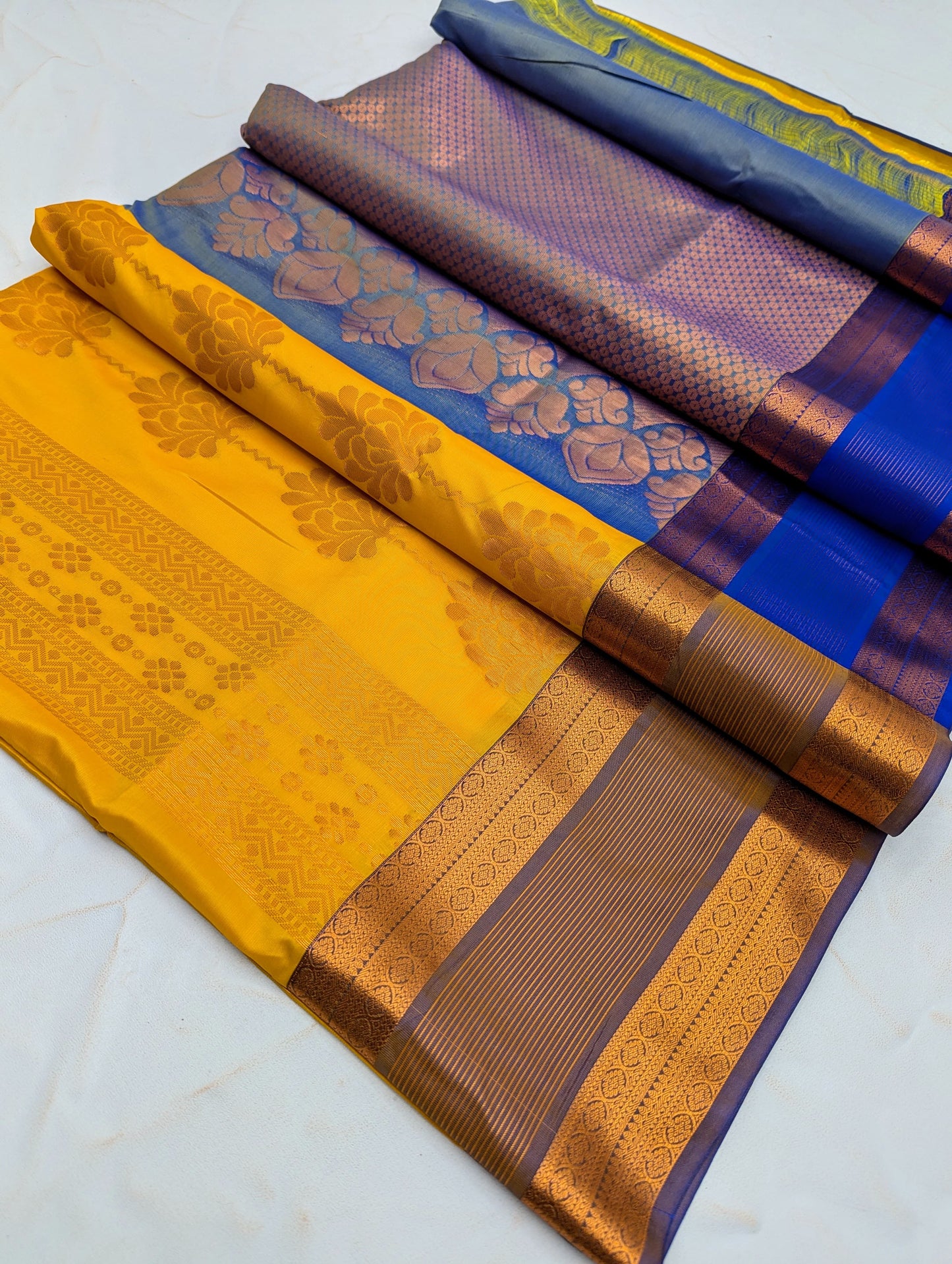 Fancy Border SOFT SILK Sarees