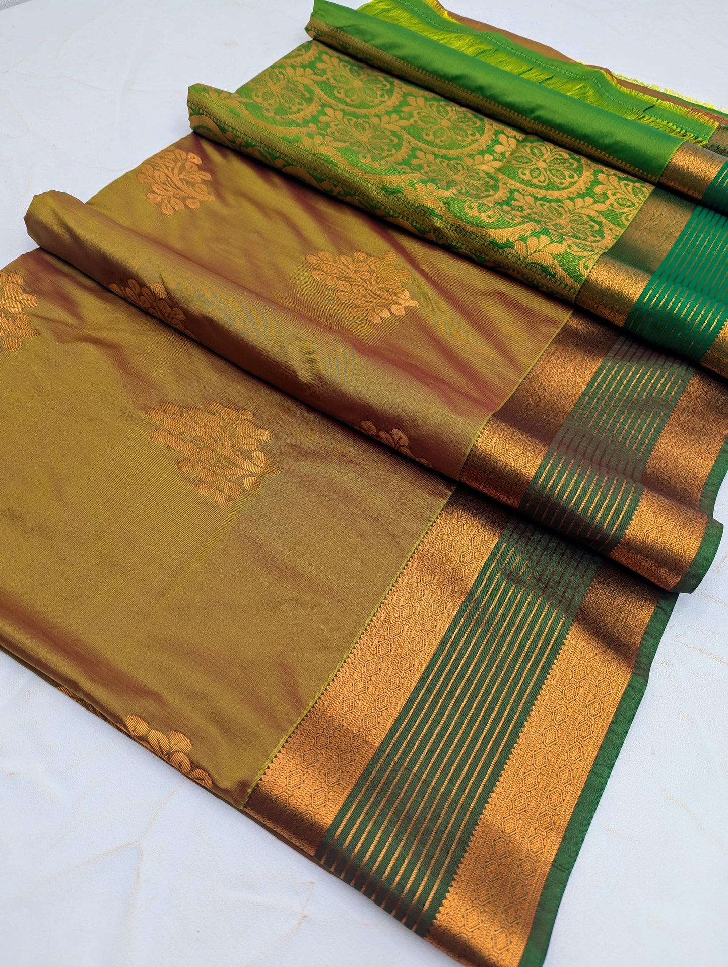 Fancy Border SOFT SILK Sarees _